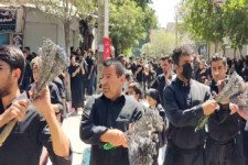 هرسین درعاشورای حسینی غرق در ماتم و عزا بود