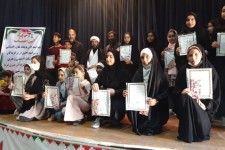 آیین تجلیل از نخبگان و رتبه های برتر استانی در رشته های فرهنگی هنری در هرسین