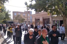 برگزاری مراسم عزدارای و پیاده روی اربعین حسینی در هرسین