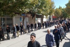 مراسم عزدارای سالروز وفات پیامبر اسلام(ص) و امام حسن مجتبی(ع) در هرسین+تصویر