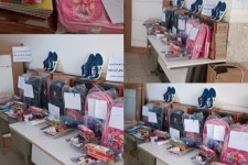 ابتکار دستگاه قضای هرسین در تامین لوازم التحریر دانش اموزان بی بضاعت