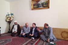 دیدار با خانواده معظم شهدا در هرسین