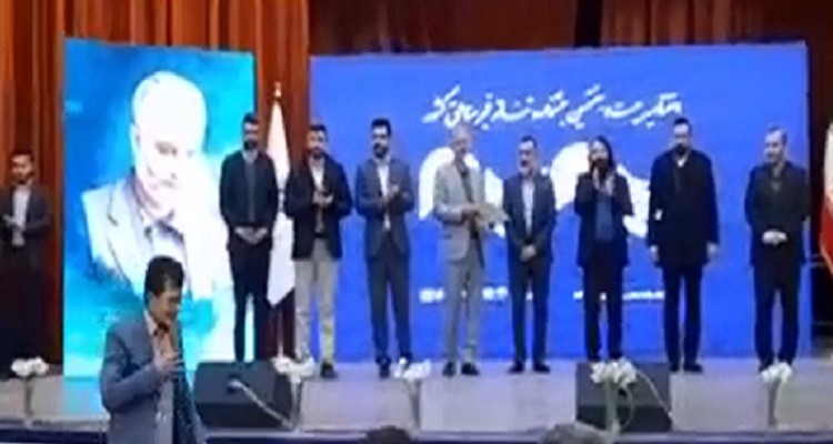 تجلیل از پیشکسوت هنرمند استادنعمت اسدی مرام از هرسین