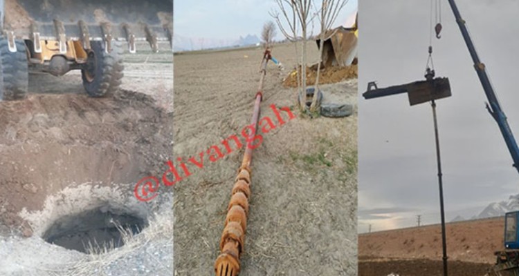 انسداد 12حلقه چاه غیر مجاز در روستاهای بخش بیستون