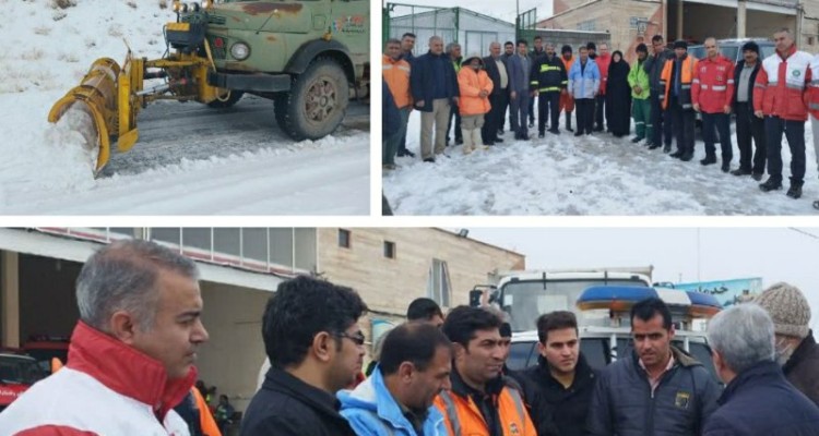 راههای شریانی شهری و روستایی باز است