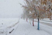 بارش 20میلیمتری برف در شهرستان هرسین/ مثبت شدن بارش ها نسیت به مدت مشابه سال قبل