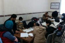 آزمون سراسری خوشنویسی در هرسین برگزار شد