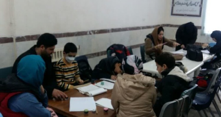 آزمون سراسری خوشنویسی در هرسین برگزار شد