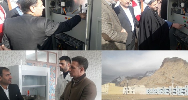 بهر برداری از ۲۲ پروژه برق رسانی و خدماتی با اعتبار ۱۲۰ میلیارد ریال در  هرسین