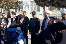 اعزام کاروان راهیان نوراز هرسین و بیستون به مناطق عملیاتی غرب کشور