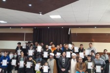 اختتامیه دوره آموزشی مداحی نوگلان حسینی در هرسین