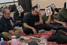 مراسم احیای شب 21رمضان در مساجد و تکایای هرسین