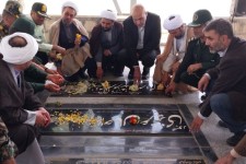 بمناسبت سالروز آزادسازی خرمشهر؛ گلزار شهدای هرسین غبارروبی شد