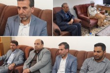 مراسم تکریم و معارفه رئیس کمیته امداد امام خمینی (ره) هرسین برگزار شد