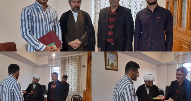 تجلیل از کشتی گیر قهرمان هرسینی