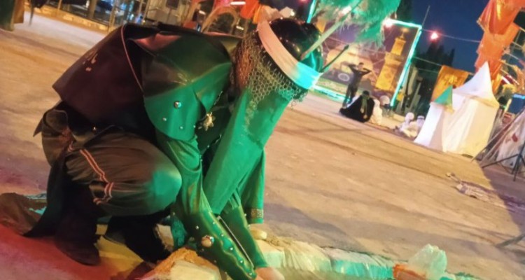 حال و هوای شب اول محرم در هرسین