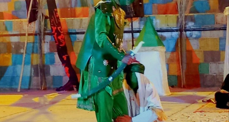 تصاویر اختصاصی از حال و هوای شب هشتم محرم در هرسین+عکس و فیلم