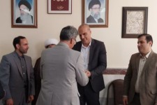 مراسم تودیع و معارفه رئیس جدید دانشگاه پیام هرسین انجام شد