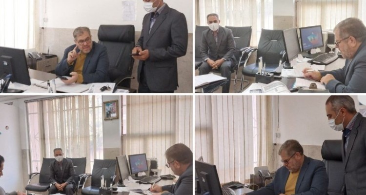 مسئولین ادارت عدم حضور خود را به فرمانداری اطلاع دهند