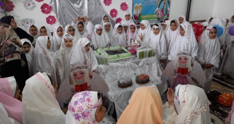 برگزاری جشن تکلیف در مدارس هرسین_فیلم و تصویر