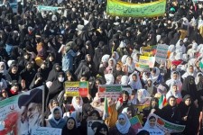 حضور شکوهمند مردم هرسین در جشن پیروزی انقلاب