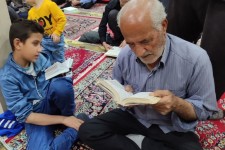 مراسم احیای شب بیست و یکم رمضان در هرسین