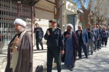 مراسم عزاداری سالروز شهادت امام علی ع در هرسین