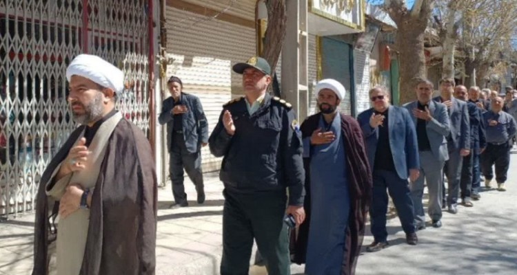 مراسم عزاداری سالروز شهادت امام علی ع در هرسین