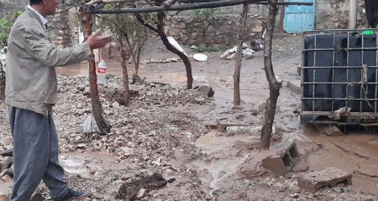 خسارت سیل به مناطق روستایی هرسین+عکس و فیلم