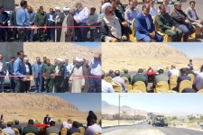 بهره برداری از پروژه های عمرانی شهری در هرسین