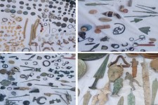 کشف یک هزار و ۱۸۸ قطعه اشیای تاریخی در هرسین