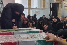 کلیپ/ استقبال از پیکر6شهید گمنام دوران دفاع مقدس در هرسین