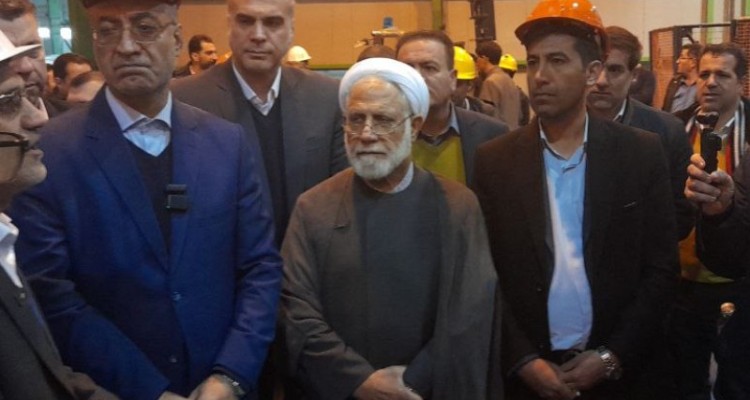 بازدید دکتر حبیبی از صنایع پتروشیمی، فولاد و کارخانه قند در هرسین