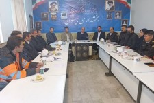 تاکید فرماندار هرسین بر رفع نقاط حادثه خیز شهرستان