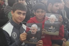 برگزاری پنجمین سالگرد شهادت سپهبد شهید حاج قاسم سلیمانی در هرسین +تصویر