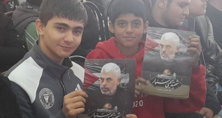 برگزاری پنجمین سالگرد شهادت سپهبد شهید حاج قاسم سلیمانی در هرسین +تصویر