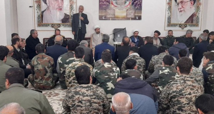 دیدار مسئولین و اقشار مختلف مردم با امام جمعه هرسین