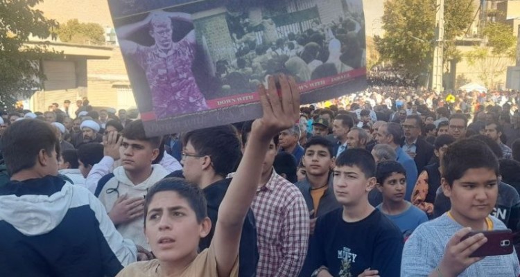 جماسه حضور هرسینی ها در یوم الله 13آبان+فیلم و عکس