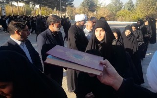 اعزام ۲۳۰نفر از دانش آموزان هرسینی به مناطق عملیاتی غرب کشور