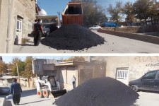افزایش ۴۰۰ درصدی آسفالت معابر شهری در هرسین