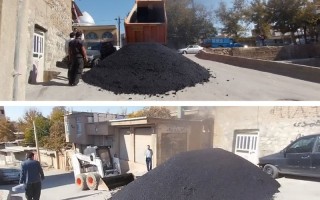 افزایش ۴۰۰ درصدی آسفالت معابر شهری در هرسین