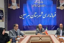 نصب حفاظ درمحوطه تاریخی سراب هرسین