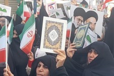 راهپیمایی مردم هرسین در محکومیت جنایات تروریست های آمریکایی_ صهیونیستی