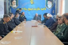 دیدار مسئولین شهرستان با فرمانده سپاه ناحیه هرسین
