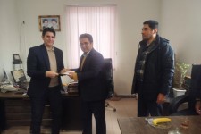مراسم تودیع و معارفه مدیر اداره منابع طبیعی و آبخیزداری شهرستان هرسین