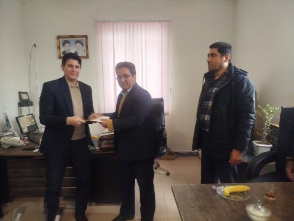 مراسم تودیع و معارفه مدیر اداره منابع طبیعی و آبخیزداری شهرستان هرسین