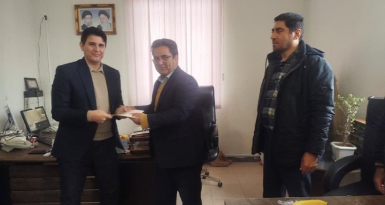 مراسم تودیع و معارفه مدیر اداره منابع طبیعی و آبخیزداری شهرستان هرسین