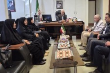 دیدار رییس جدید اداره بهزیستی با فرماندار هرسین