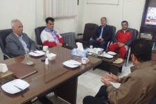 تأکید بر تقویت تعاملات بین‌بخشی و توسعه آموزش‌های امدادی هلال‌احمر