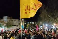 قرار چهل و ششم مردم دارالمومنین هرسین تبلور پرچم سه رنگ ایران